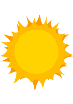 Illustration d'un soleil